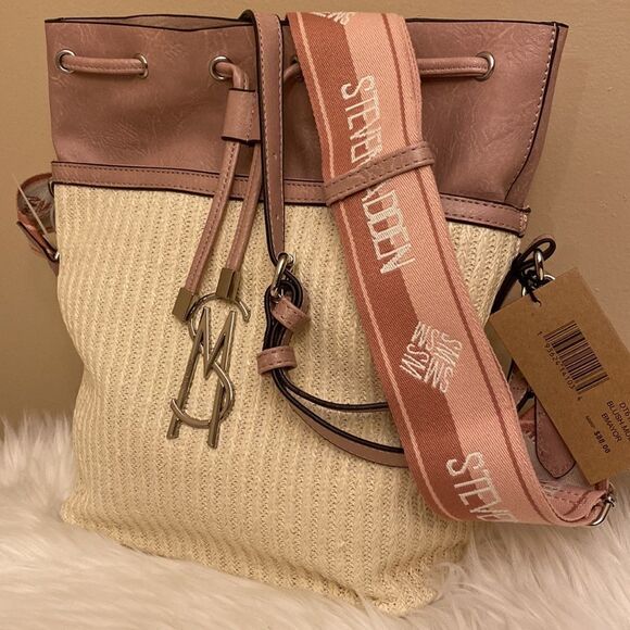 NWT Steve Madden Hobo Crossbody Bag/ Shoulder Purse - Picture 7 of 13
